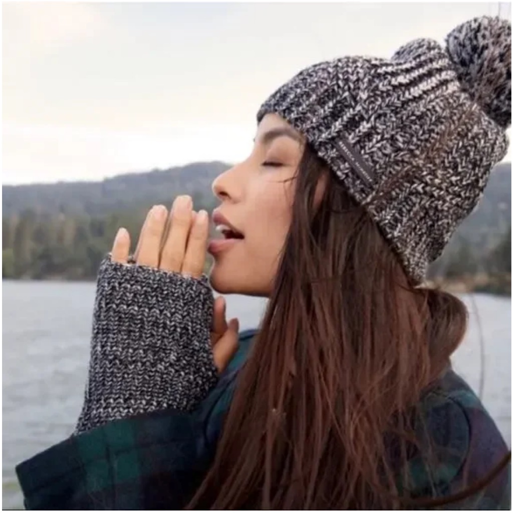 Rebecca Minkoff Black Beanie One Size